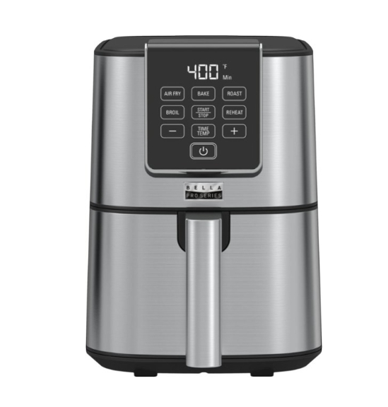 Bella 4 Qt Slim Air Fryer