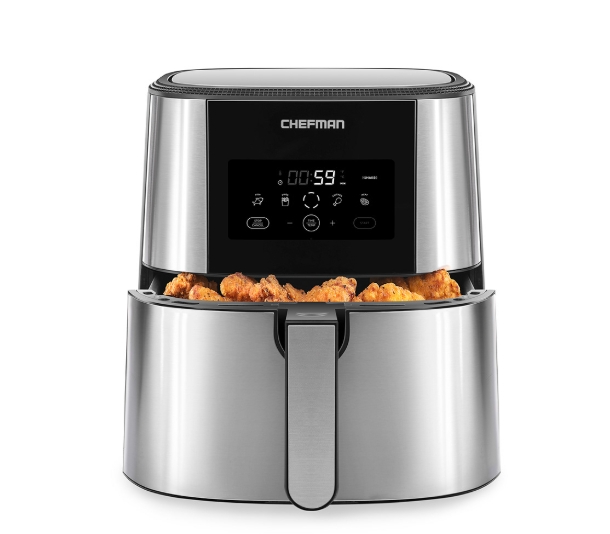 Chefman TurboFry Touch 8-Quart Air Fryer
https://kitchencentralhub.com/