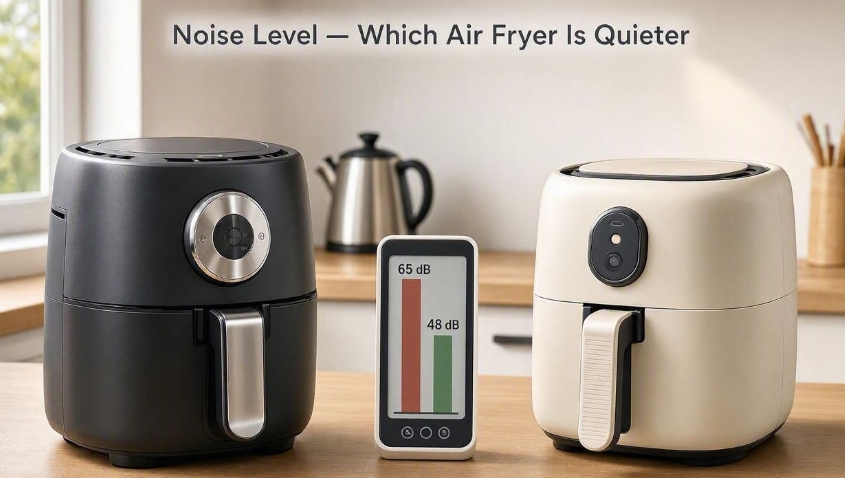 Noise Level – Which Air Fryer Is Quieter
https://kitchencentralhub.com/