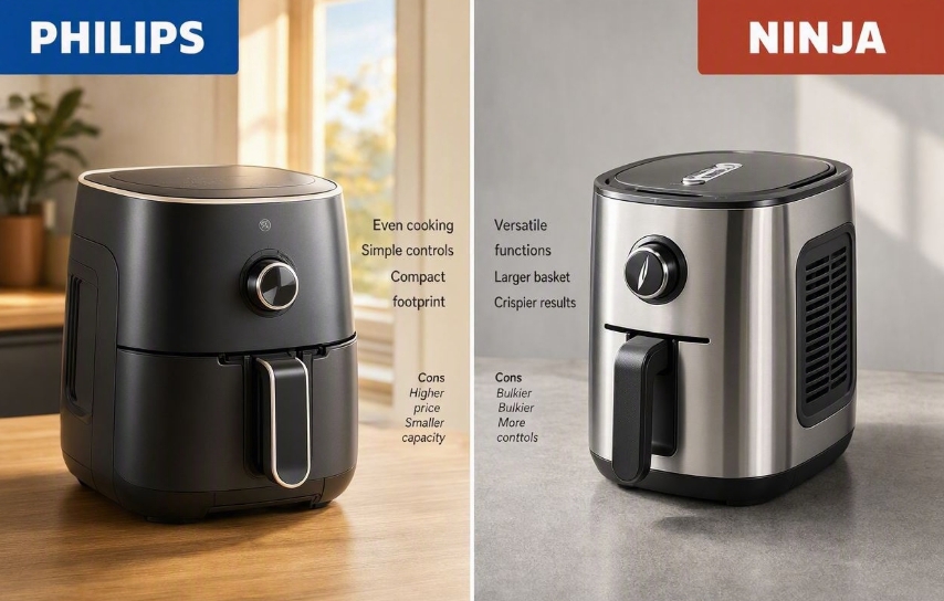 Pros and Cons of Philips vs Ninja Air Fryer
https://kitchencentralhub.com/